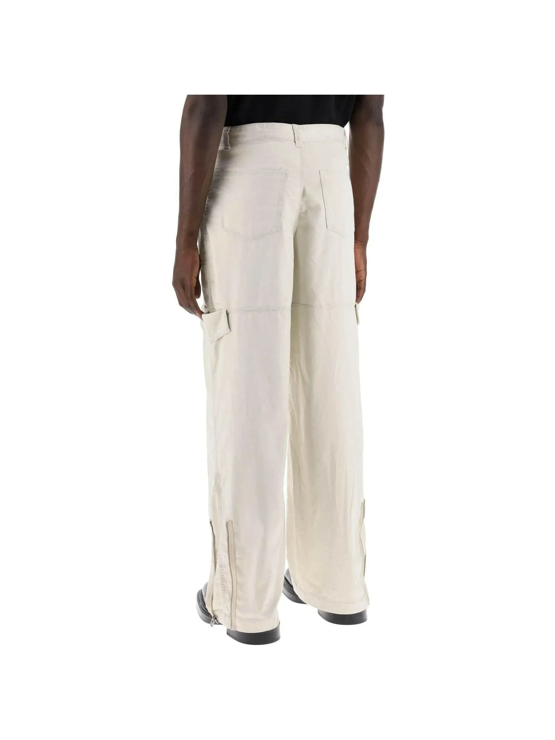 Relaxed Cargo Pocket Pants