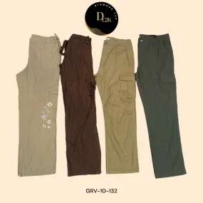 Retro Y2K Cargo Pants with Pockets Galore (GRV-10-132)