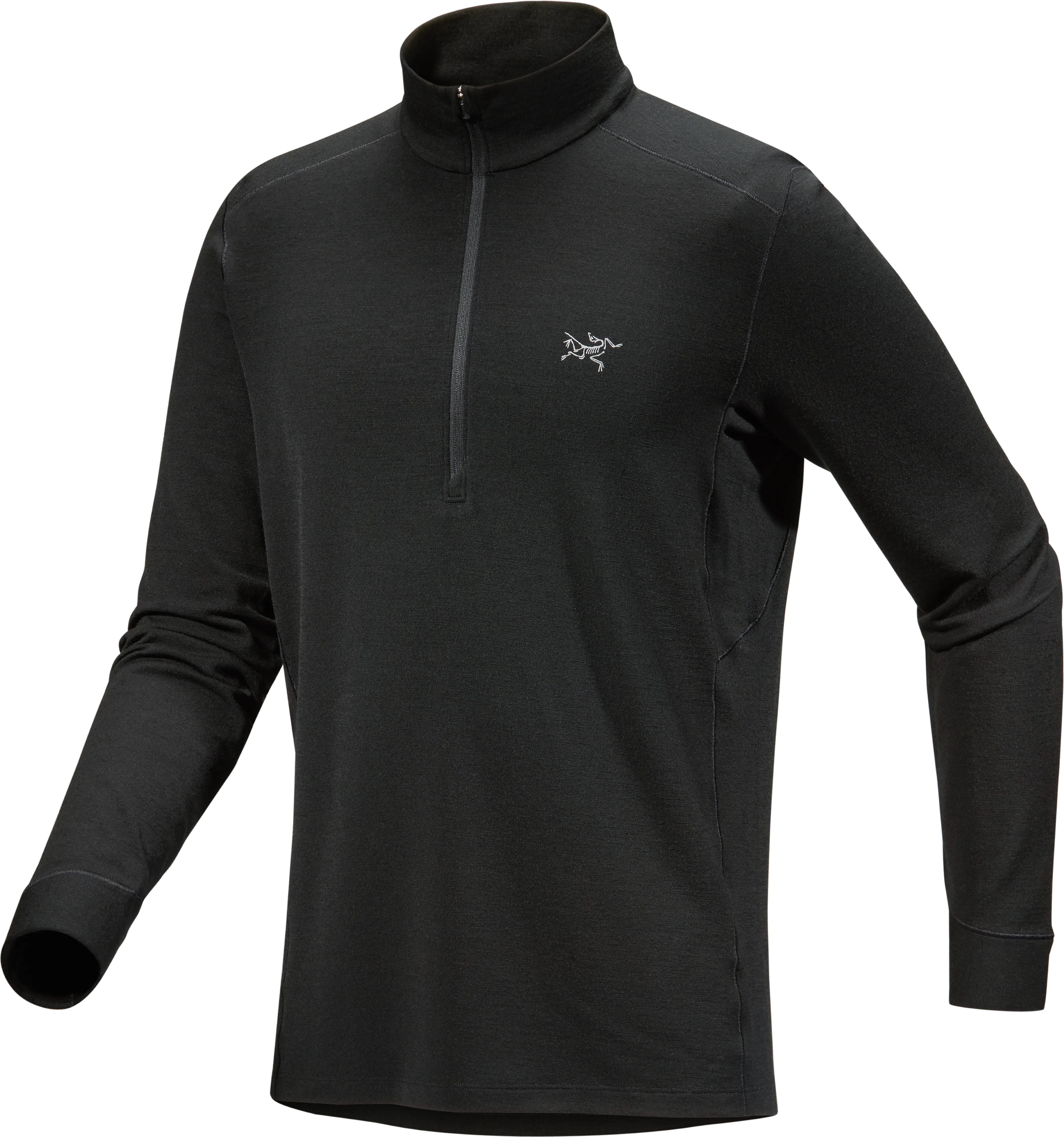 Rho Merino Wool Zip Neck Men's