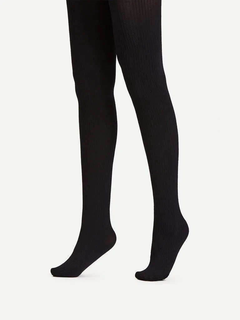 Rib Knit Tights