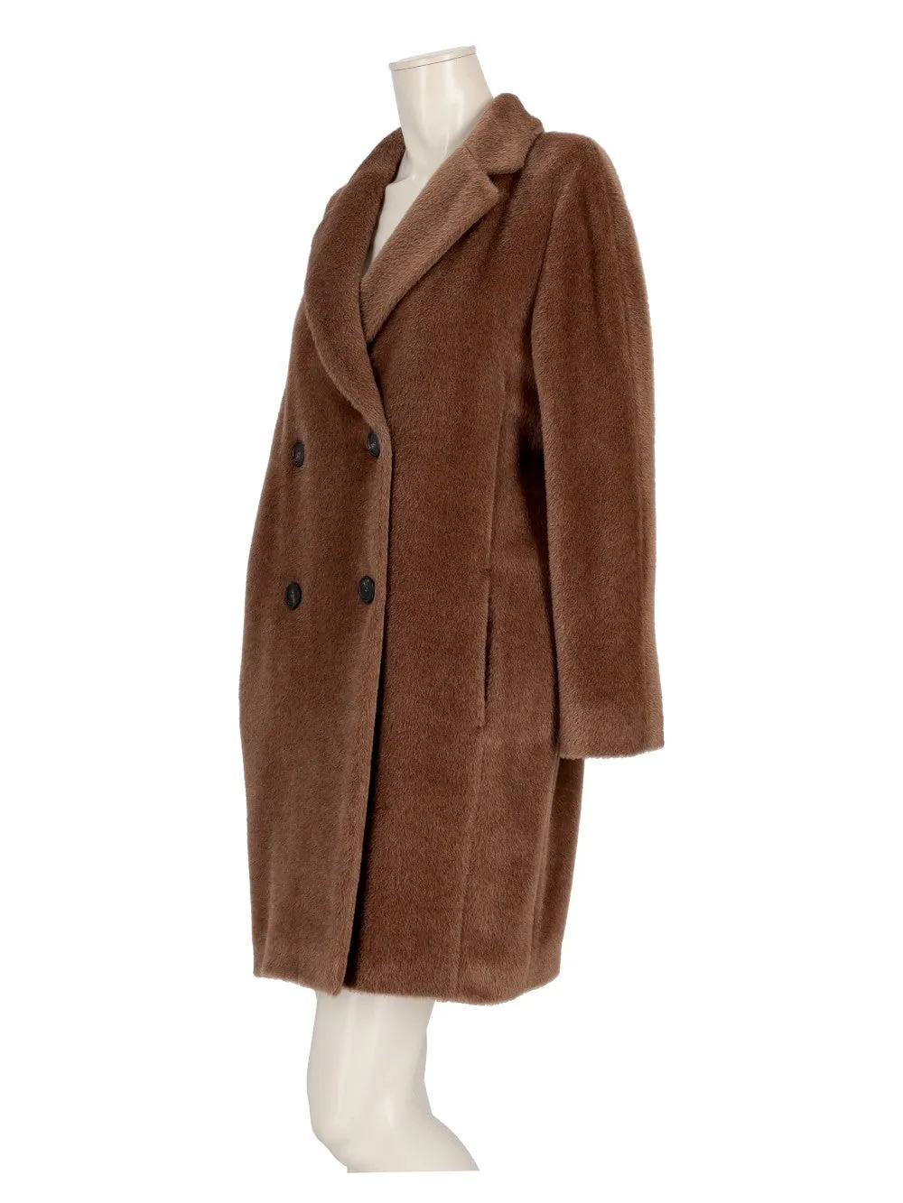 Roseto midi alpaca and wool coat