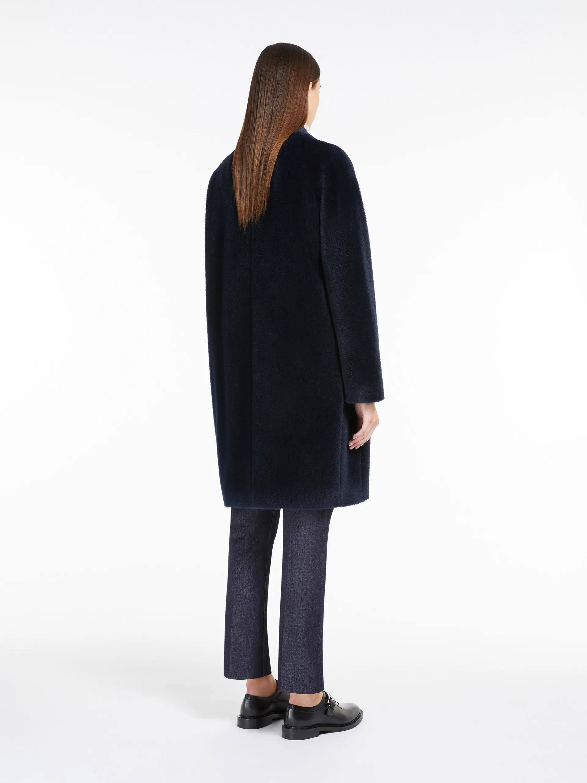 Roseto midi alpaca and wool coat