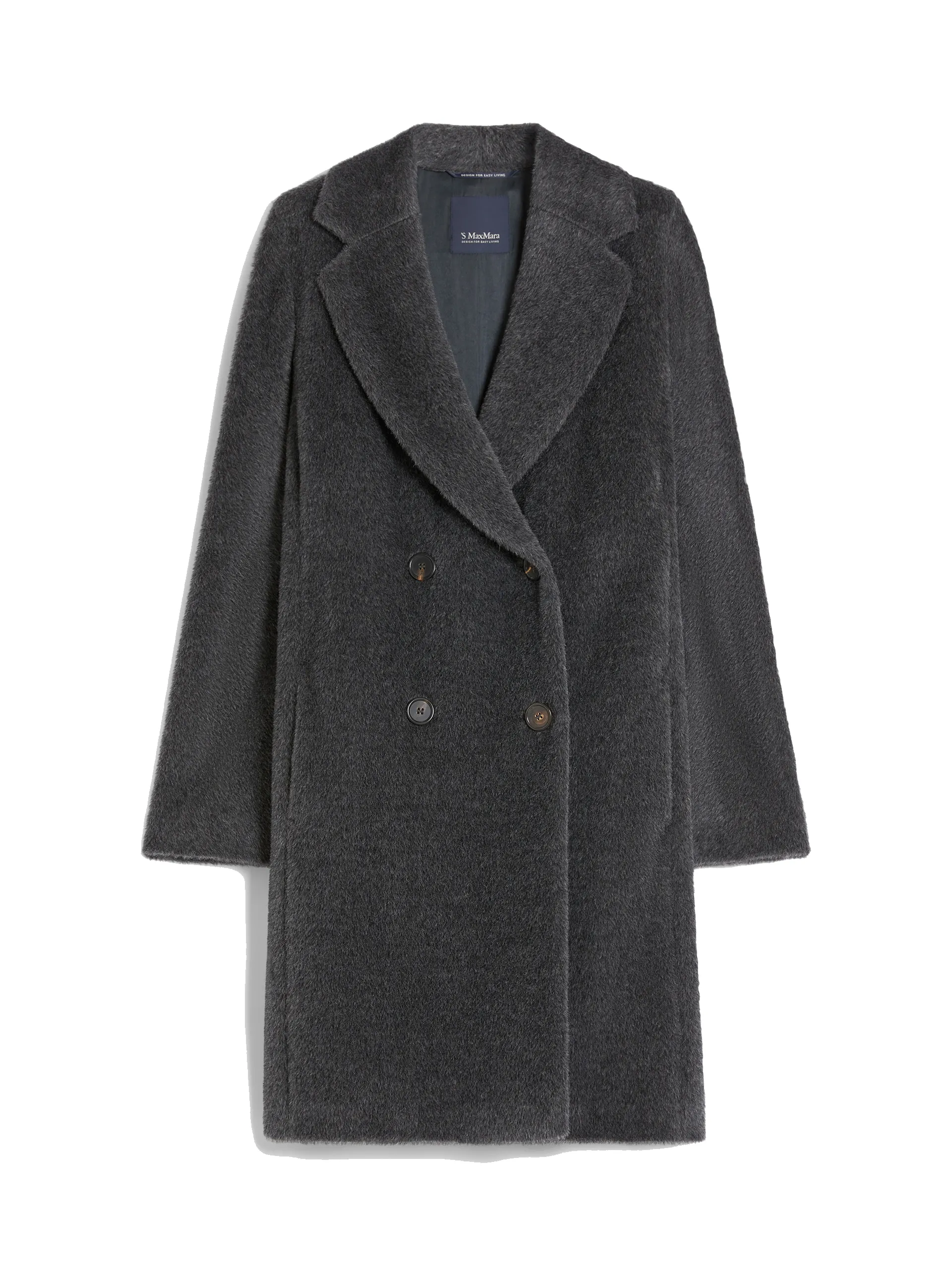 Roseto midi alpaca and wool coat