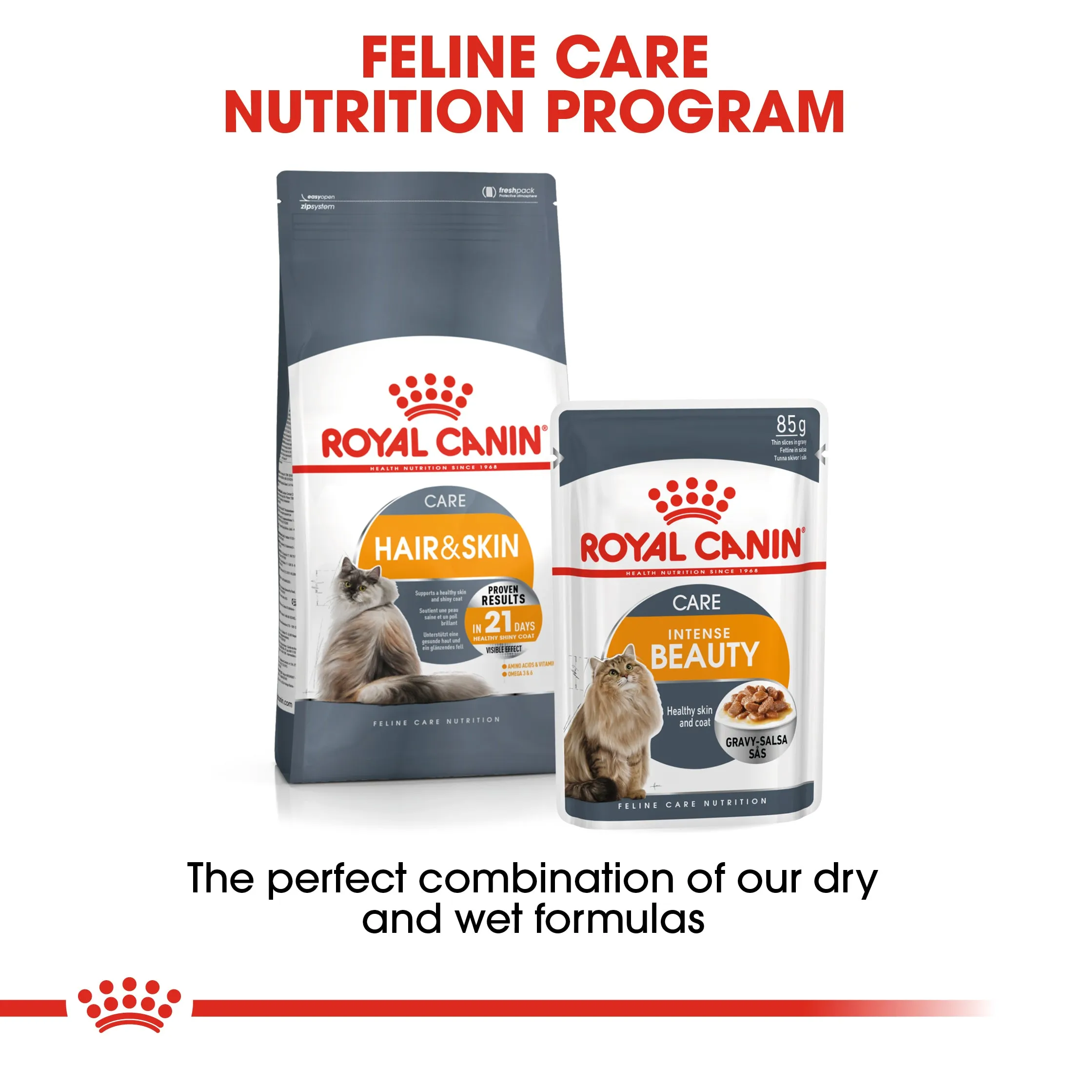 Royal Canin Cat Pouch - Hair & Skin