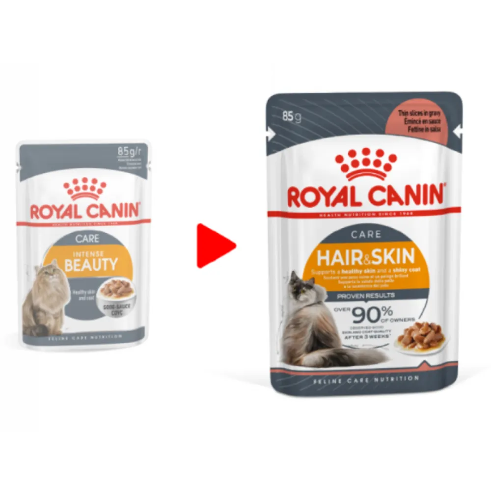 Royal Canin Cat Pouch - Hair & Skin