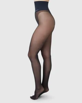 Selina Seam Tights Black