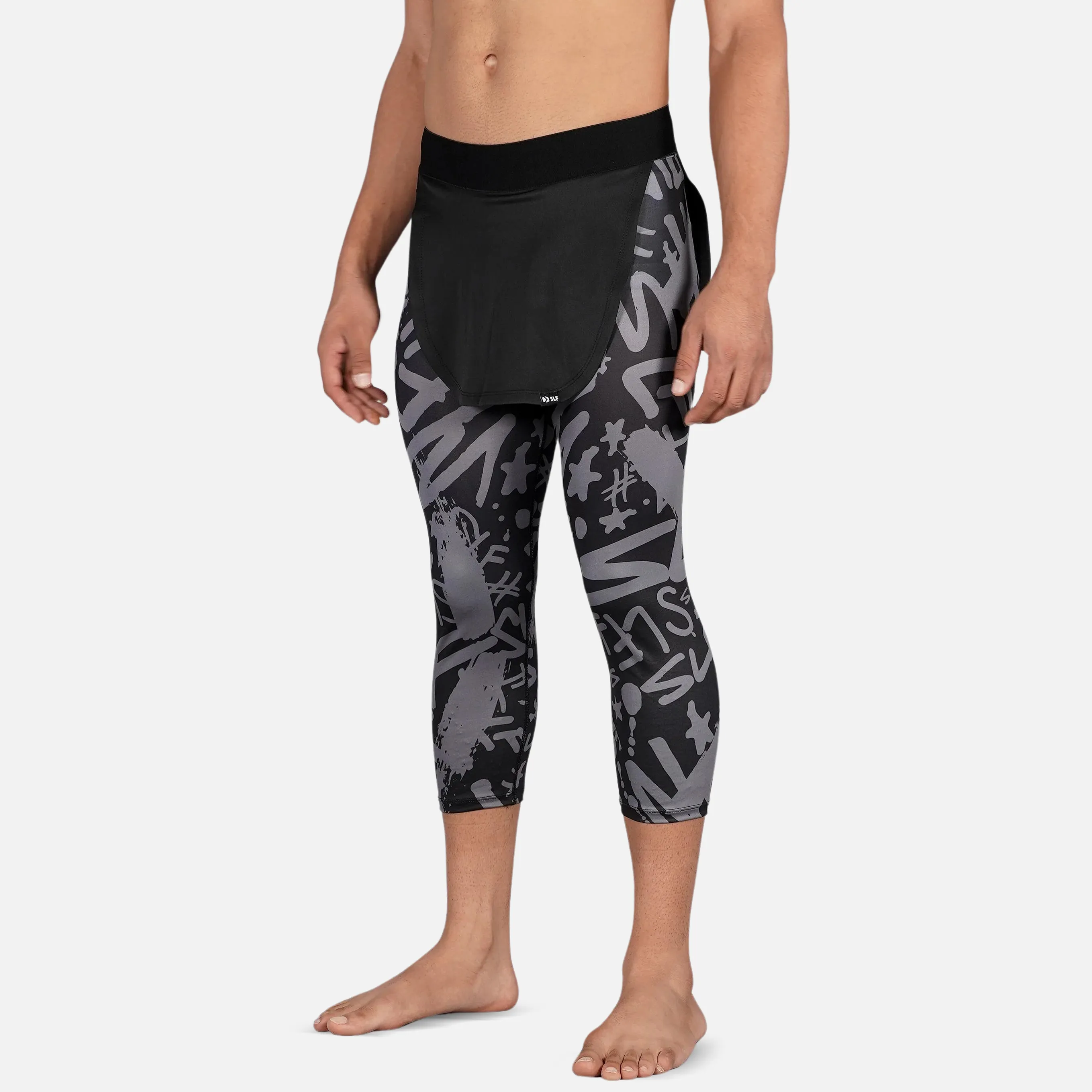 SLF Graffiti Brush 3/4 Tarzan Tights for men