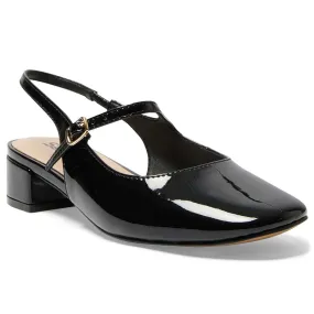 Soho Heel in Black Patent