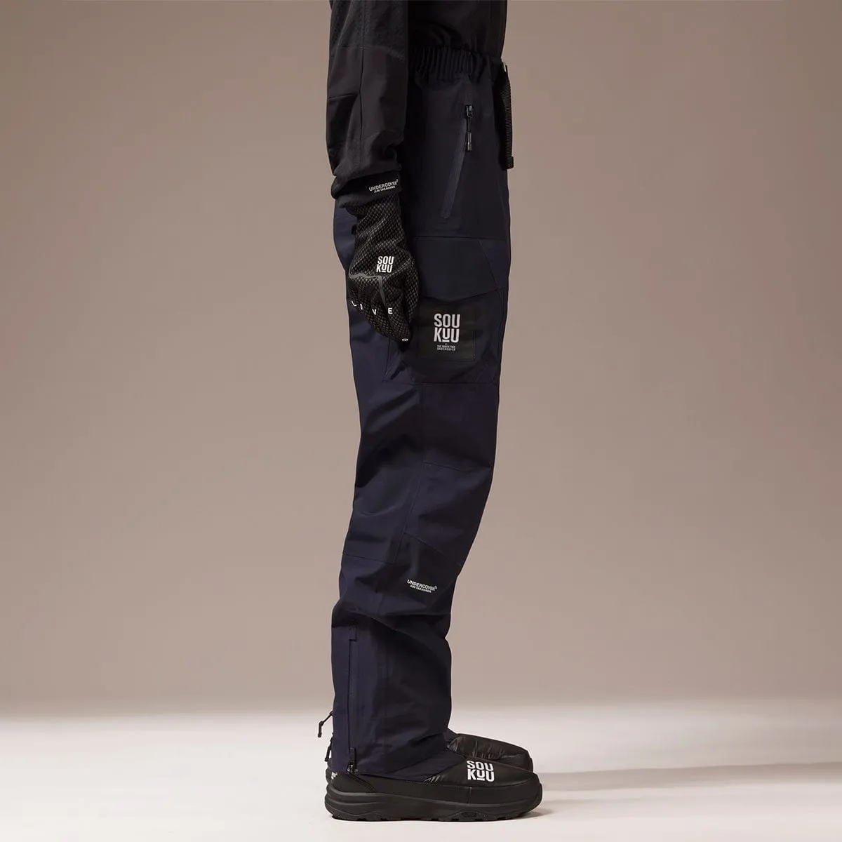 SOUKUU BY THE NORTH FACE X UNDERCOVER PROJECT GEODESIC SHELL PANT