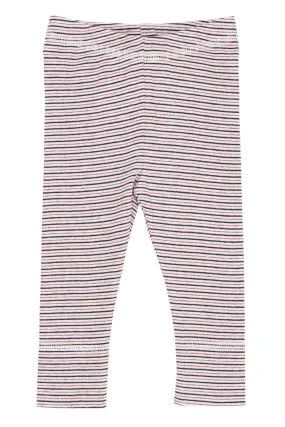 STRIPED LEGGINGS - BLUE/RED STRIPE