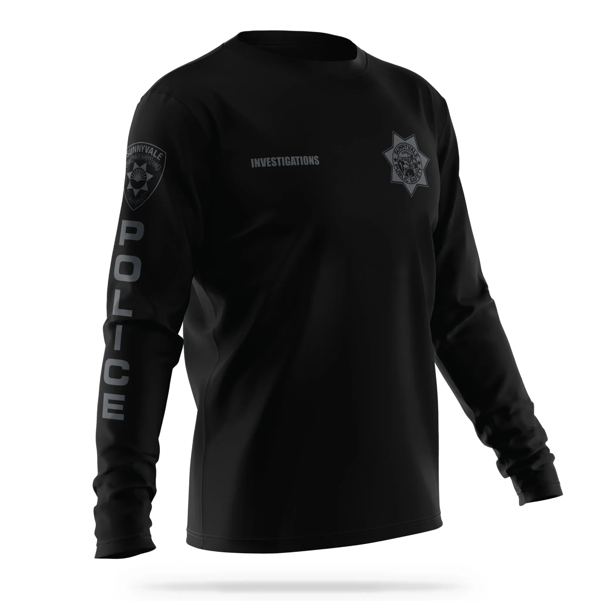 [SUNNYVALE DPS] Investigations Utility Long Sleeve Shirt [BLACK]