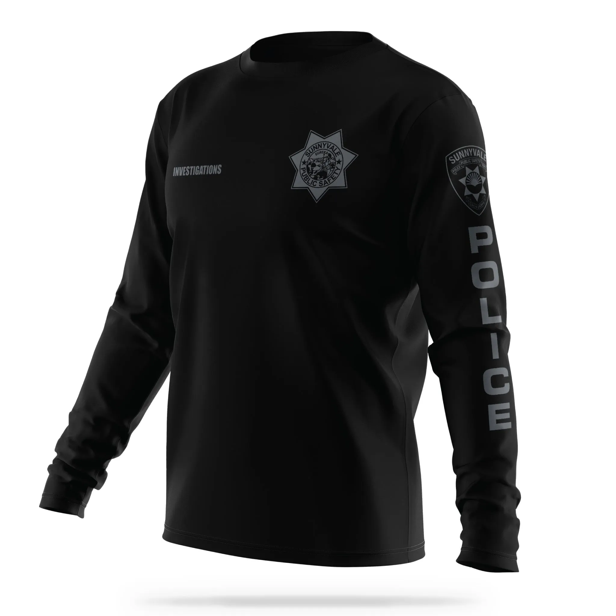 [SUNNYVALE DPS] Investigations Utility Long Sleeve Shirt [BLACK]