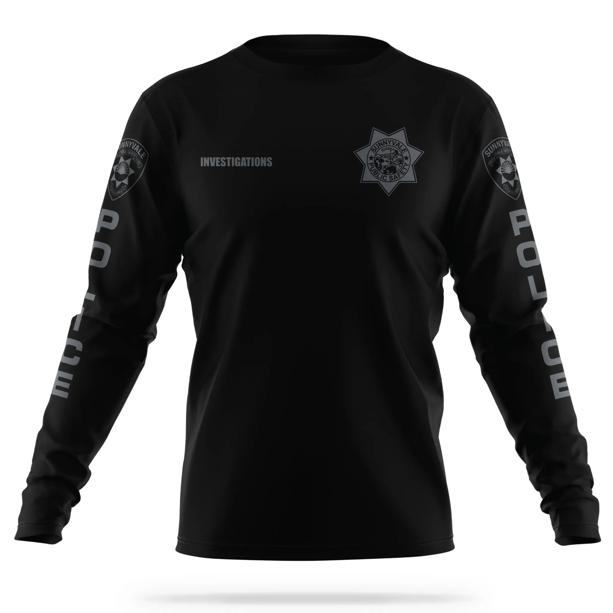 [SUNNYVALE DPS] Investigations Utility Long Sleeve Shirt [BLACK]