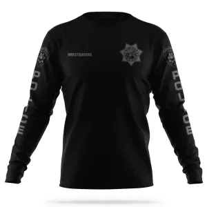 [SUNNYVALE DPS] Investigations Utility Long Sleeve Shirt [BLACK]