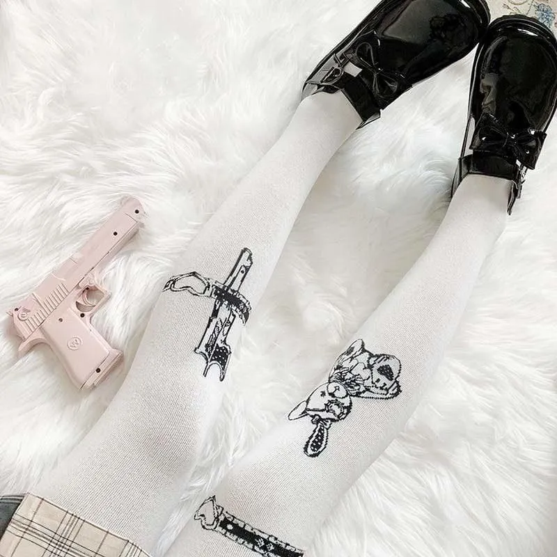 Teddy Bear Blade Stockings