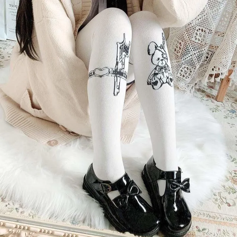 Teddy Bear Blade Stockings