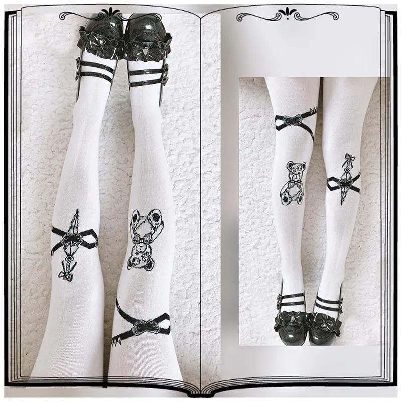 Teddy Bear Blade Stockings