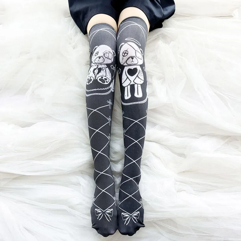 Teddy Bear Love High High Tights SD00120