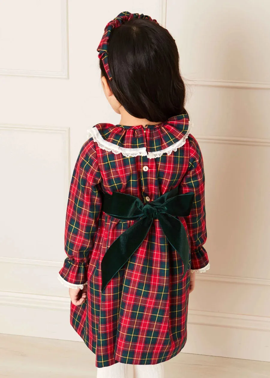 The Belgravia Tartan Dress Baby Girl Look