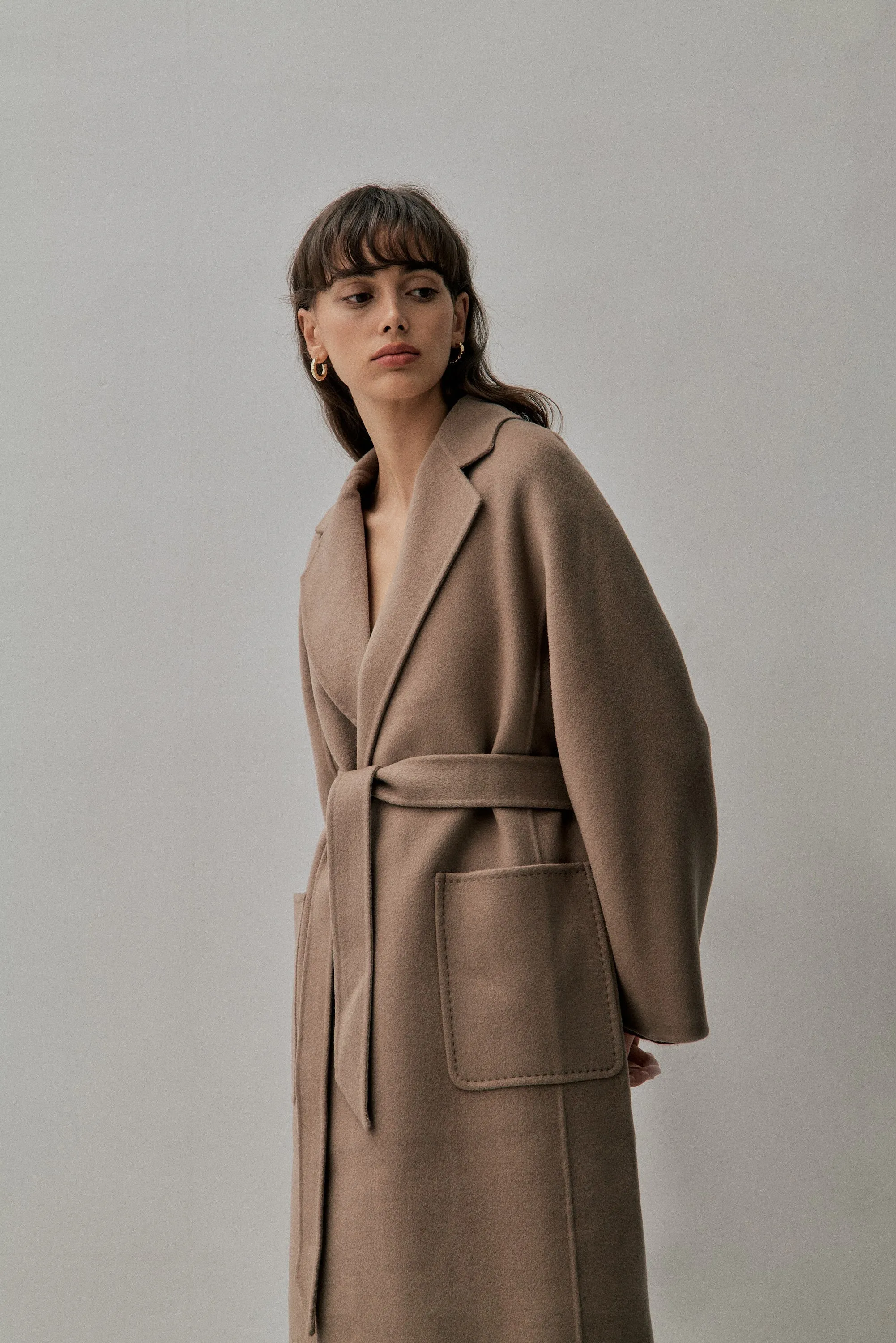 THE CLASSIC COAT - TAUPE