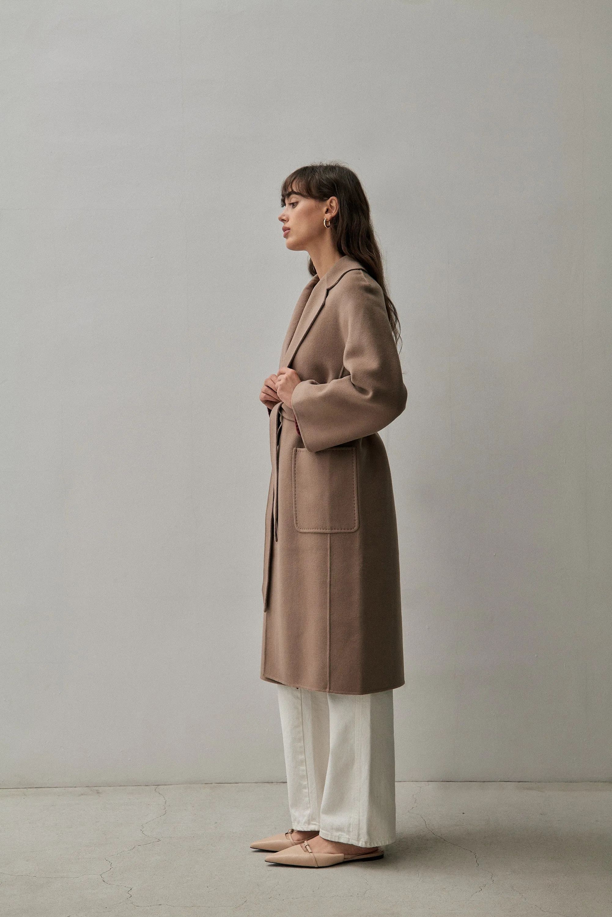 THE CLASSIC COAT - TAUPE