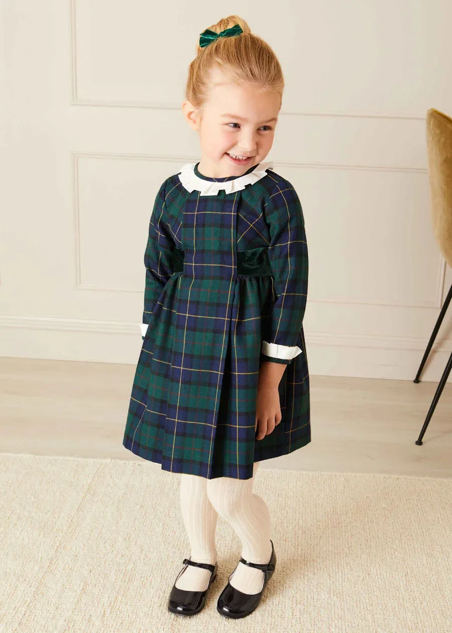 The Windsor Tartan Dress Baby Girl Look