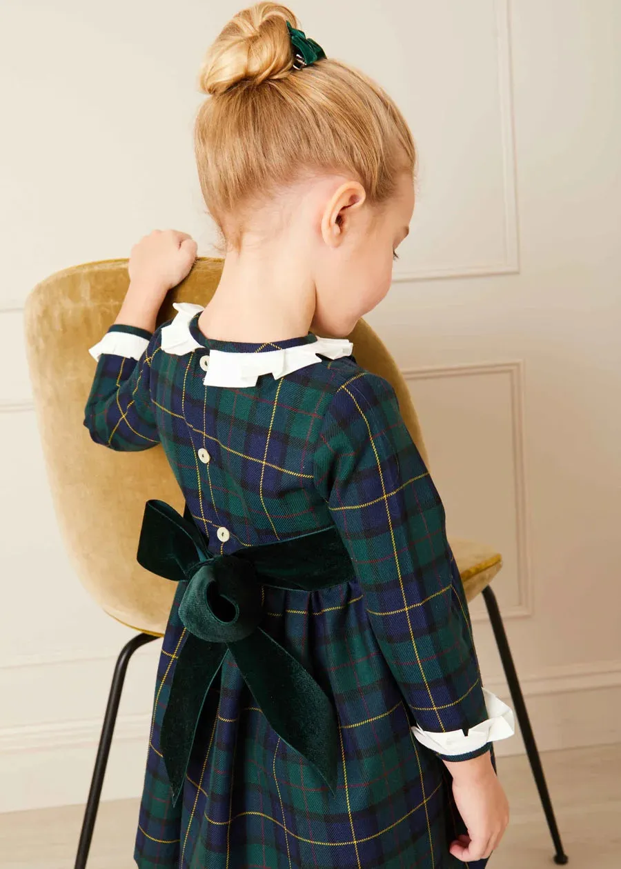 The Windsor Tartan Dress Baby Girl Look