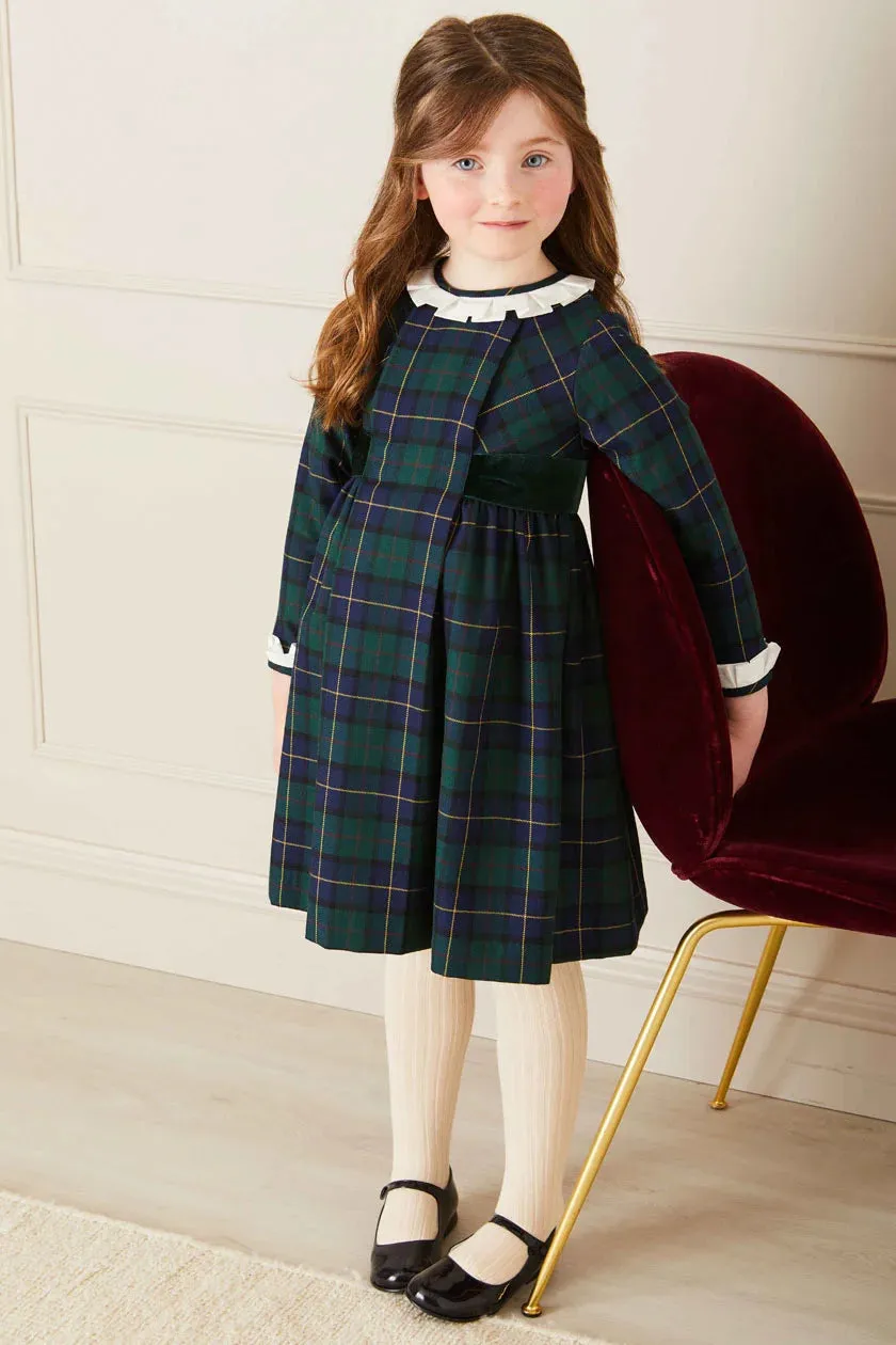 The Windsor Tartan Dress Girl Look