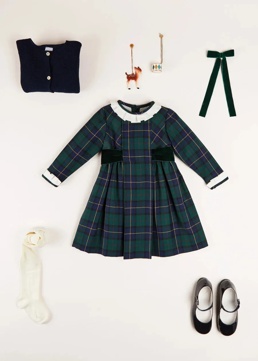 The Windsor Tartan Dress Girl Look