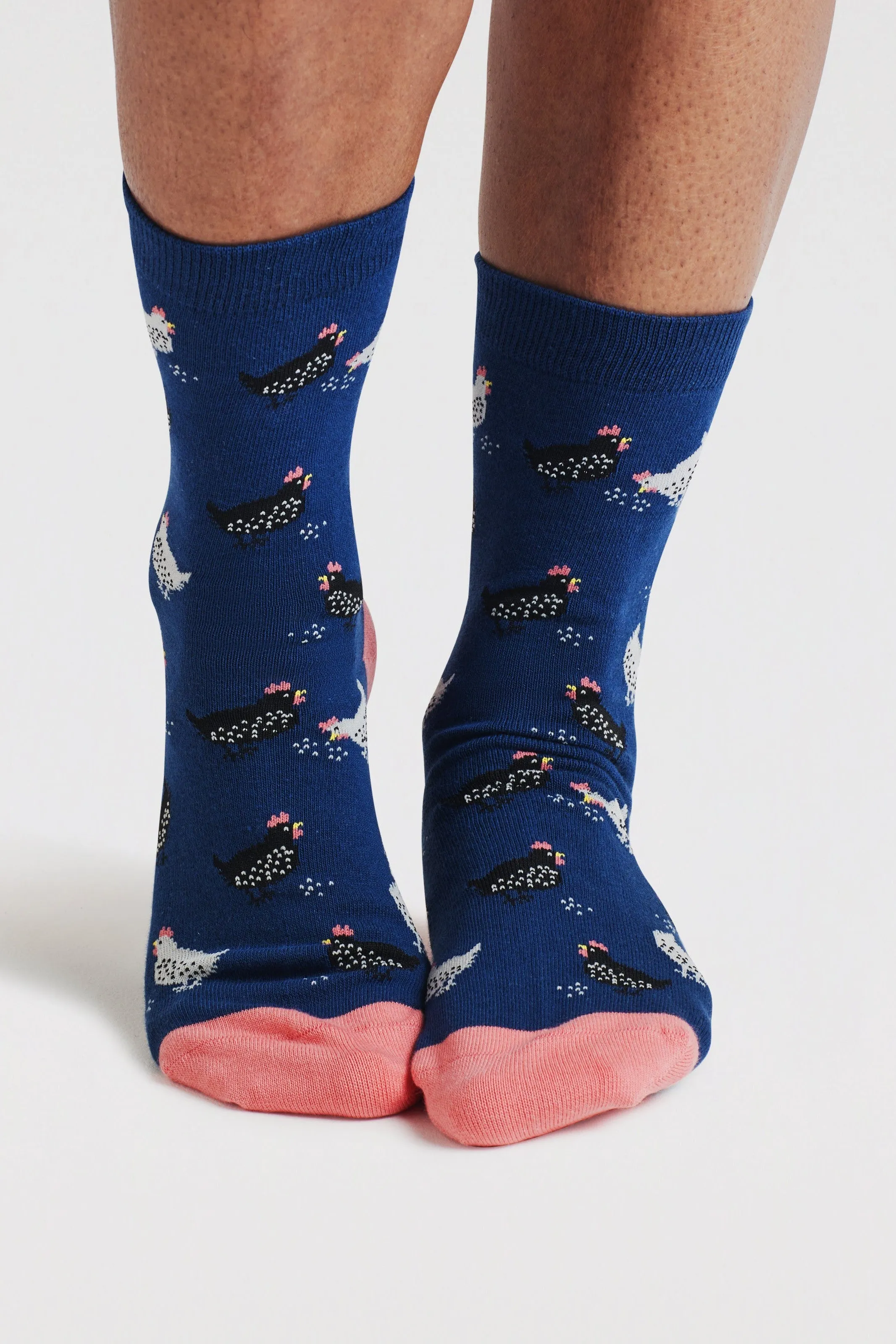 Thought Celia Chicken Bamboo Socks