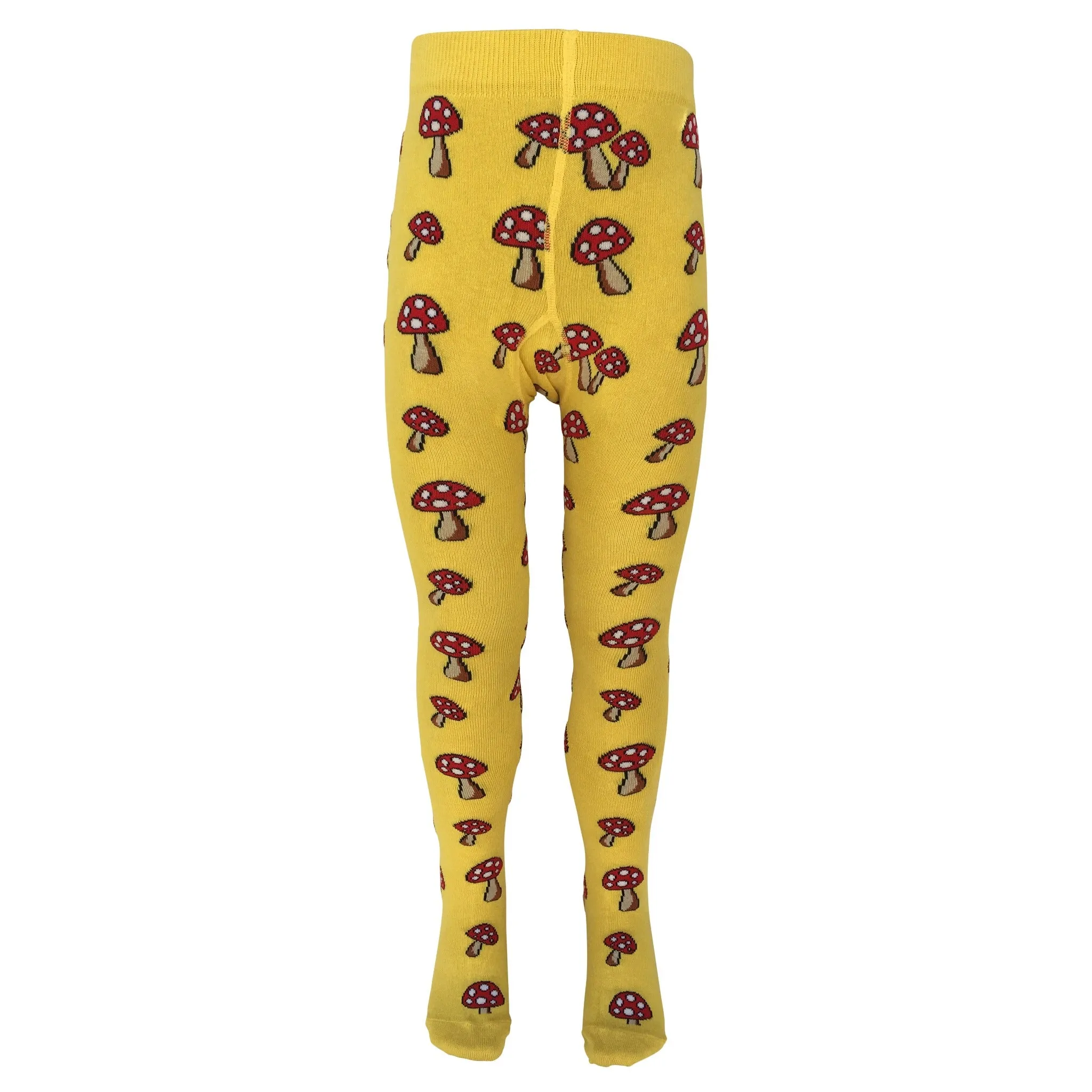 Tights- yellow mushrooms