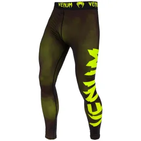 Venum Giant Compression Tights - Black/Neo Yellow