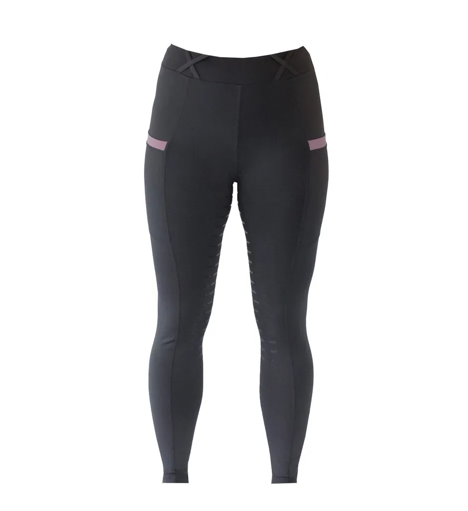 Voler Equestrian Riding Tights - Grey