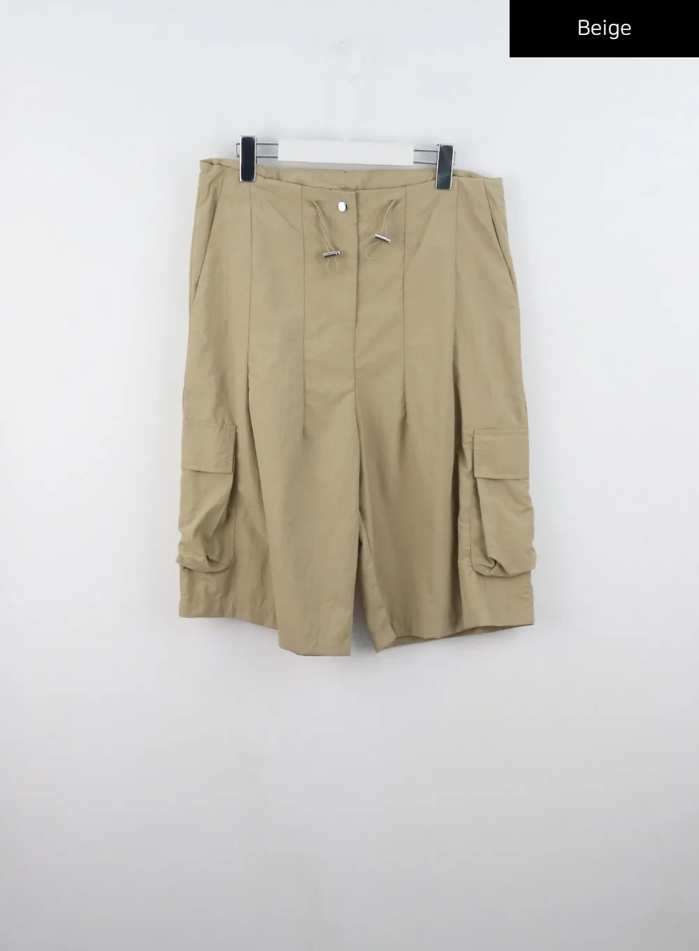 Wide Cargo Nylon Pants CL318