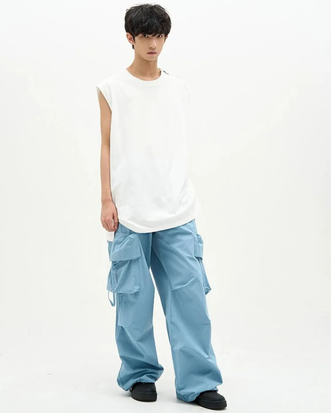 Wide Pocket Cargo Pants 77F0004