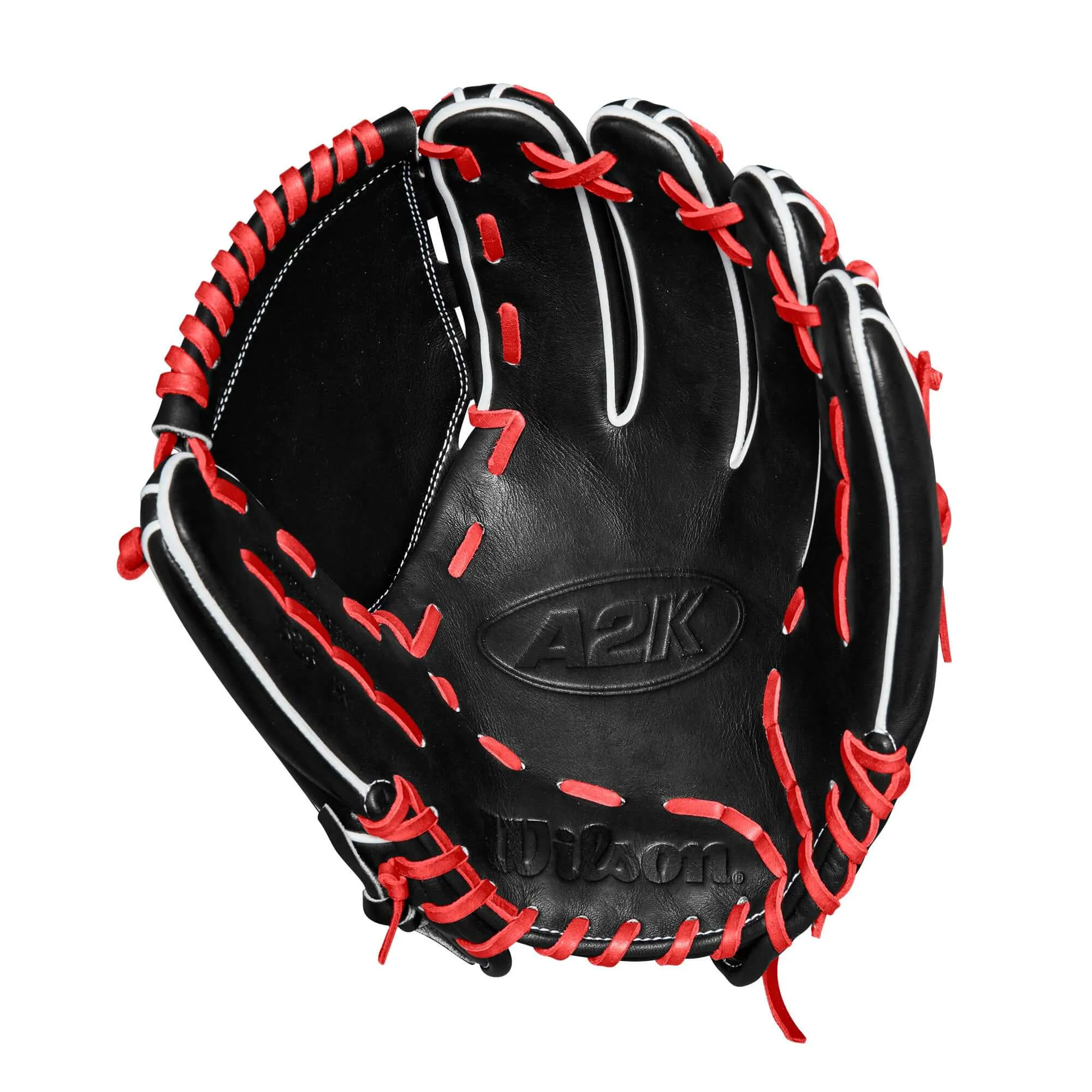 Wilson Fall 2024 A2K B23 Pitcher's Baseball Glove Black LHT 12"