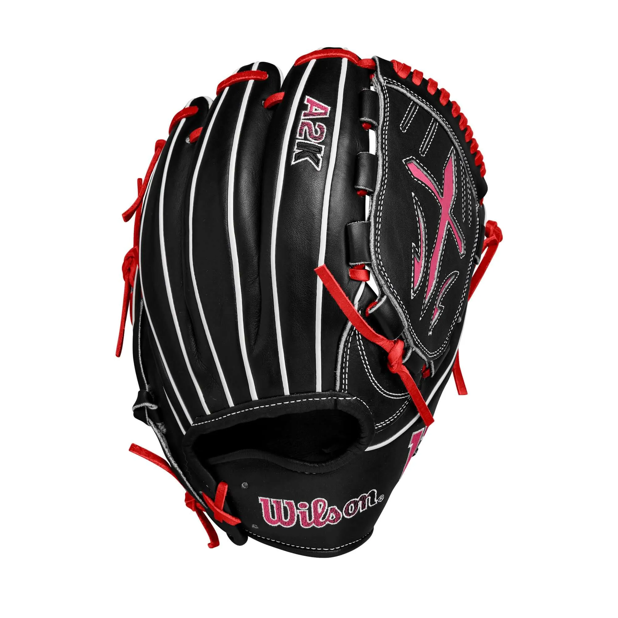 Wilson Fall 2024 A2K B23 Pitcher's Baseball Glove Black LHT 12"