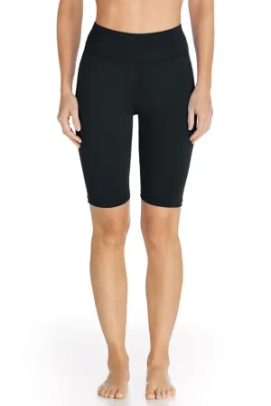 Women's Deep Water Swim Shorts  |  Black