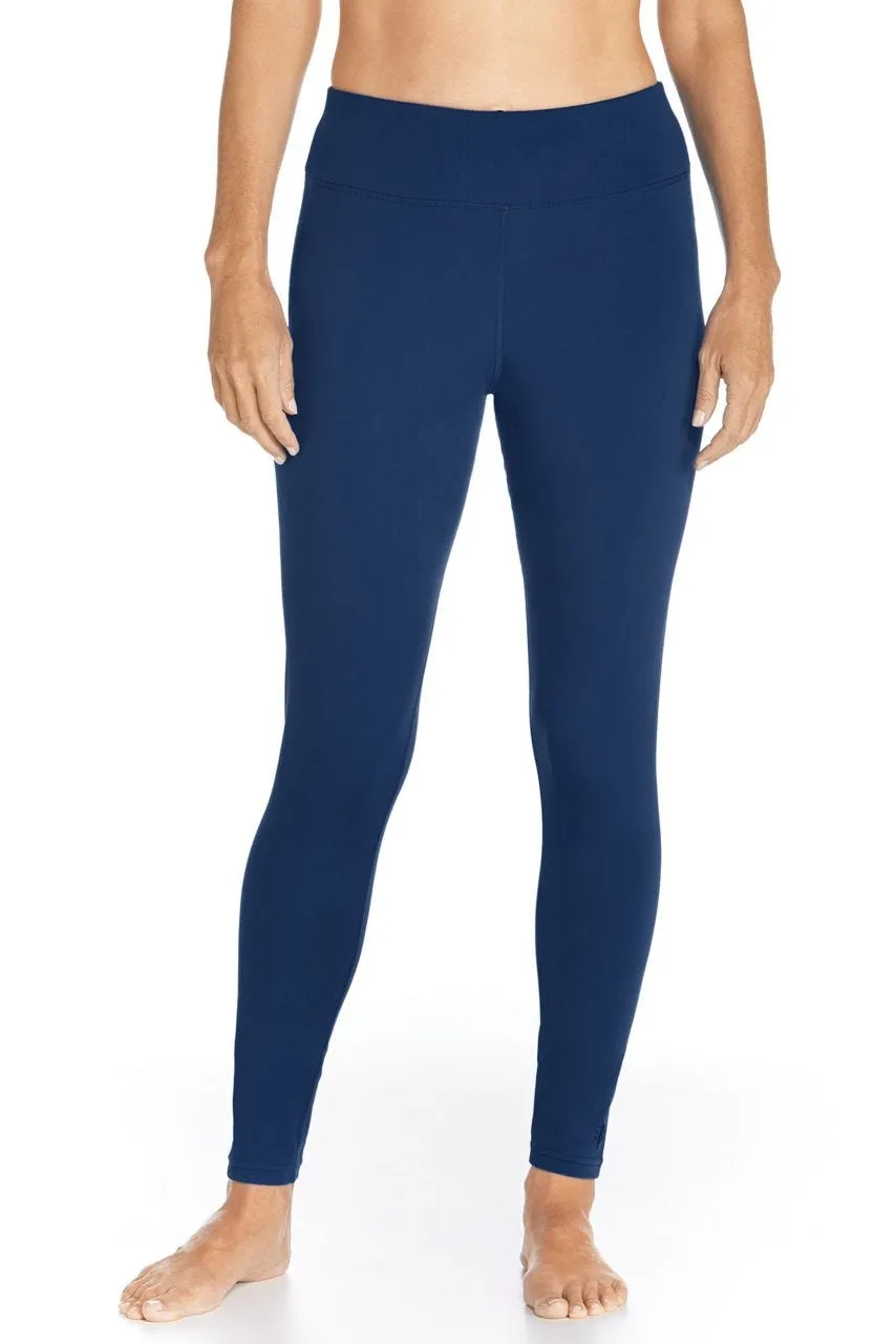 Women's Deep Water Swim Tights  |  Navy