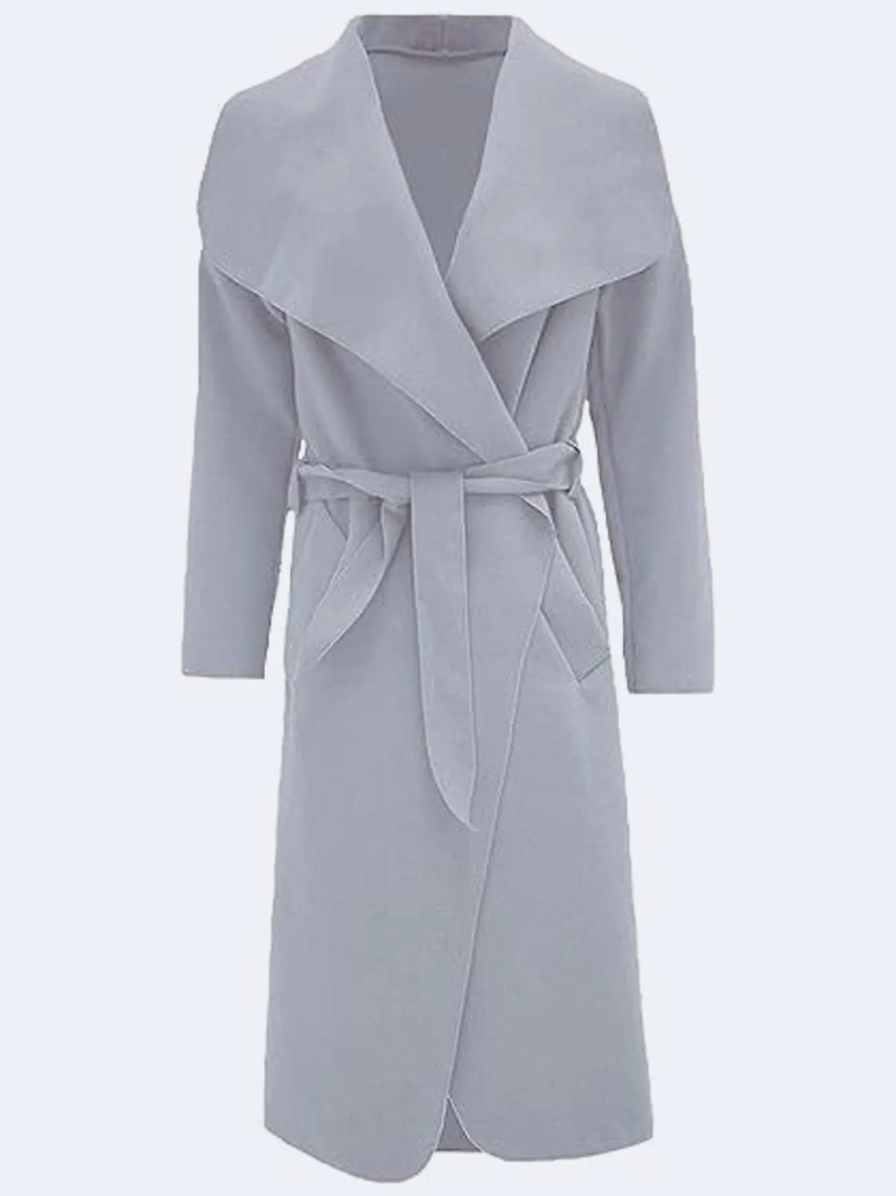 Women’s Long Waterfall Italian Duster Trench Coats