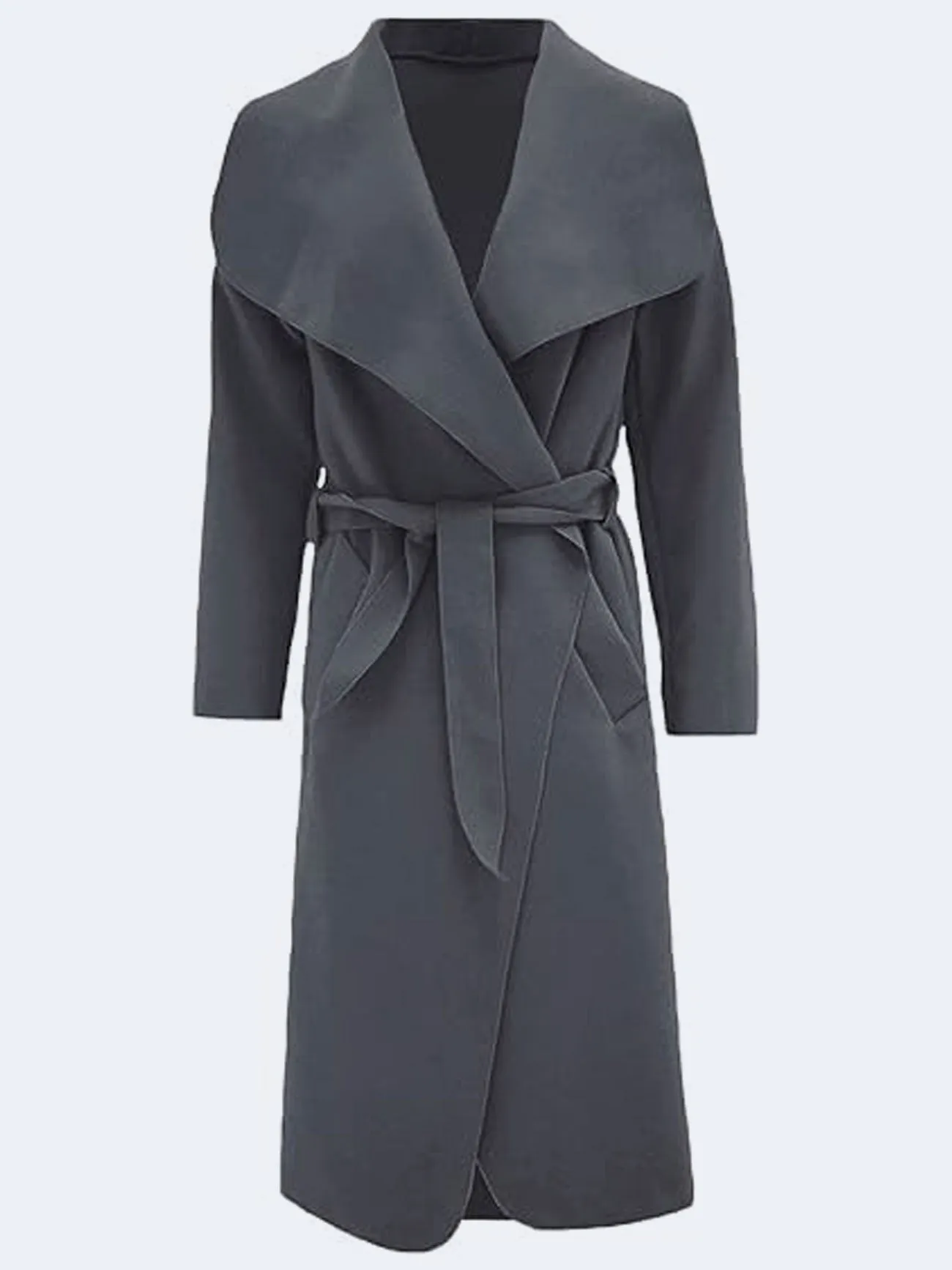 Women’s Long Waterfall Italian Duster Trench Coats