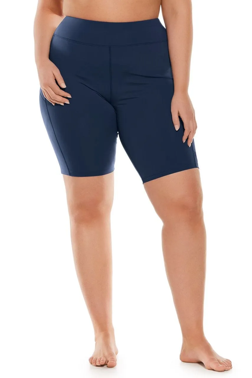 Women's Santa Cruz Swimming Shorts  |  Navy