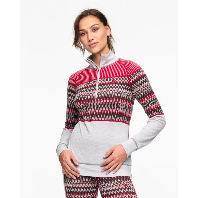 Women's Silja Wool Half-Zip - 100% Merino Wool