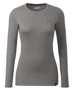 Women's ULTRA Merino 145 LS Crew | Warm Grey