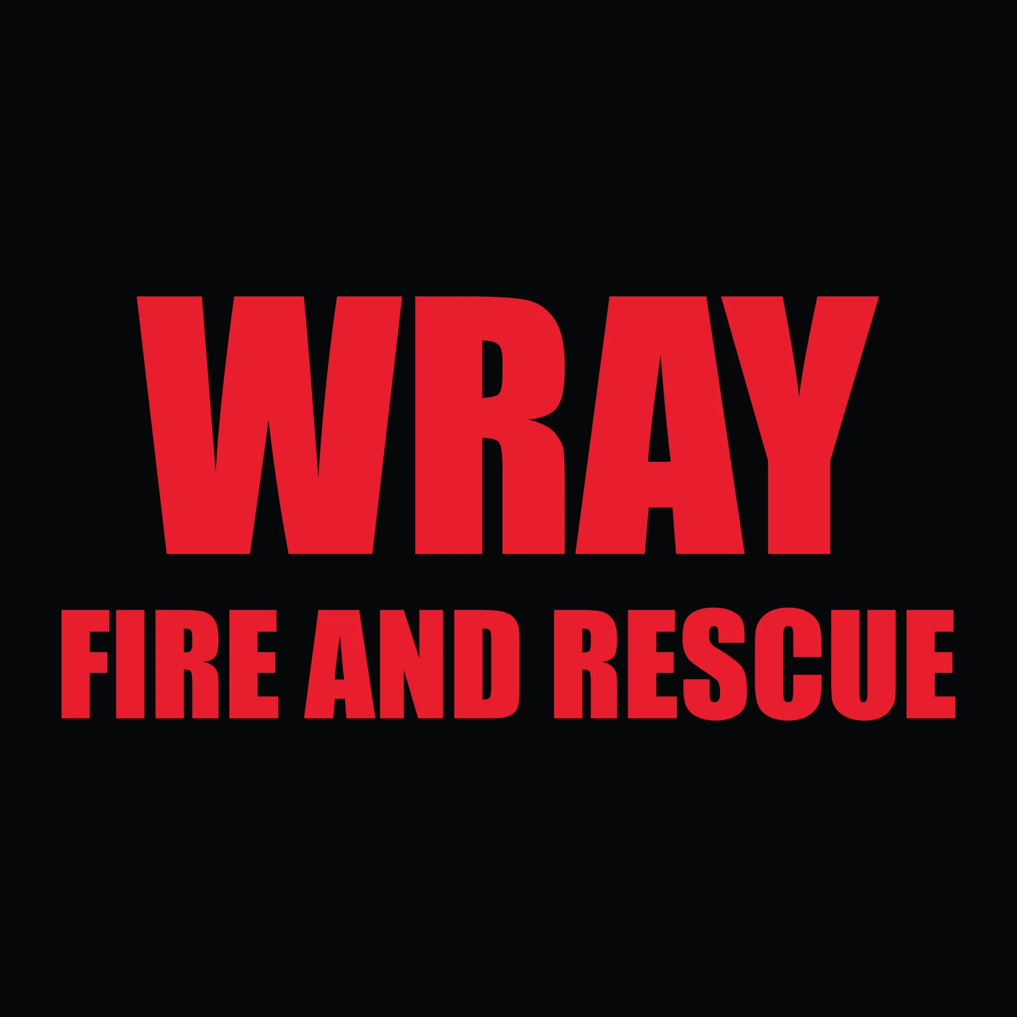 [WRAY FIRE & RESCUE] Utility Long Sleeve [BLK/RED]