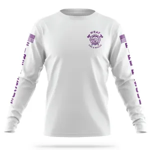 [WRAY FIRE & RESCUE] Utility Long Sleeve [WHT/PRP]