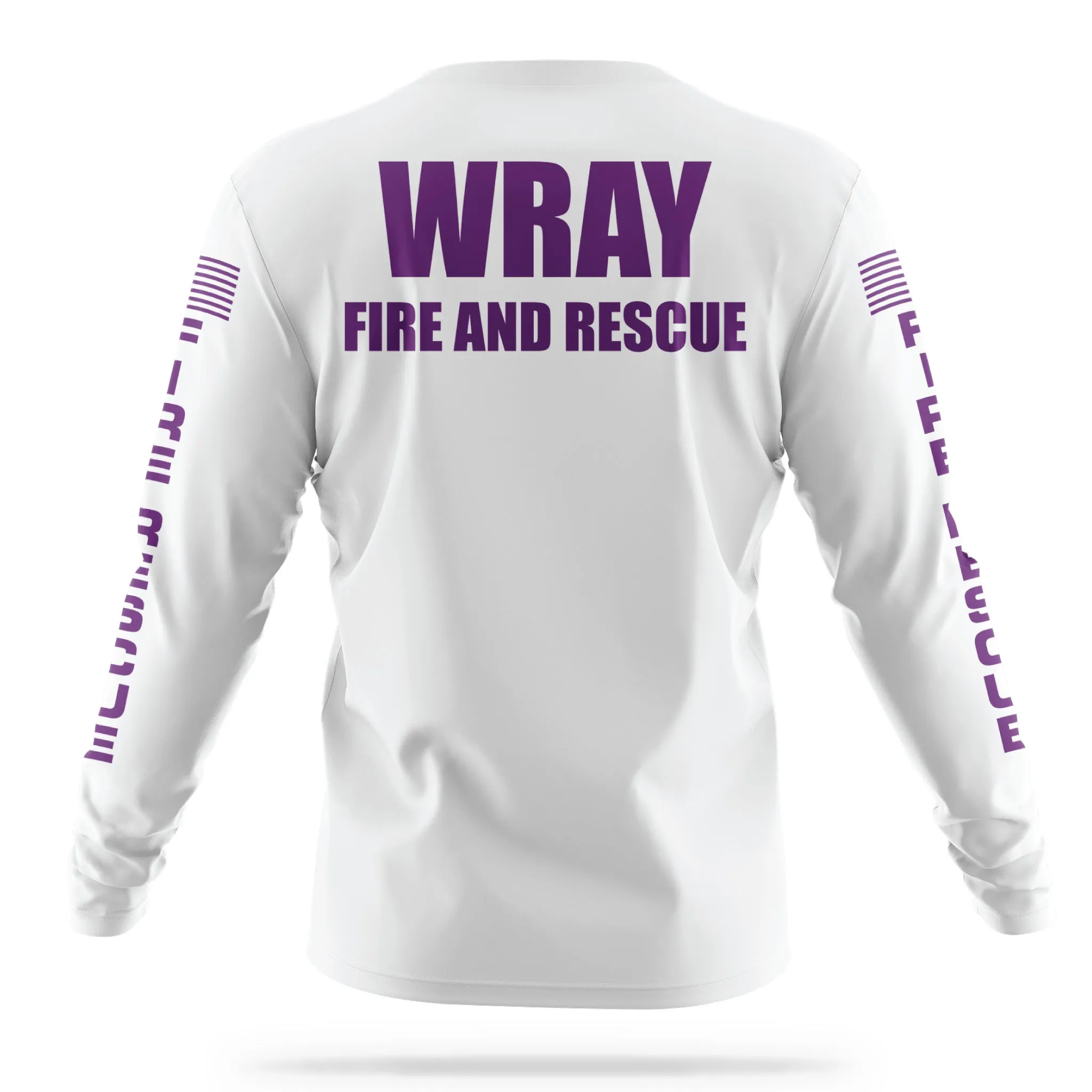 [WRAY FIRE & RESCUE] Utility Long Sleeve [WHT/PRP]