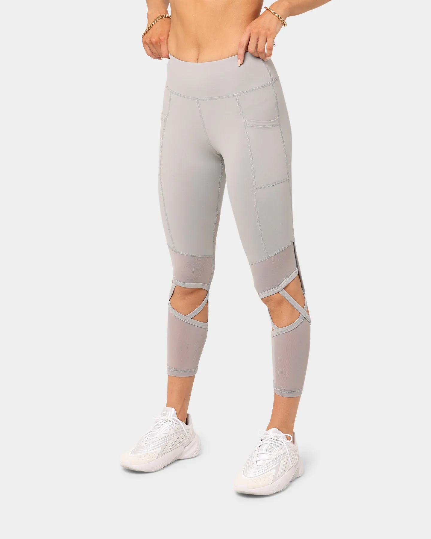 XXIII Women's Cut Out Set Grey