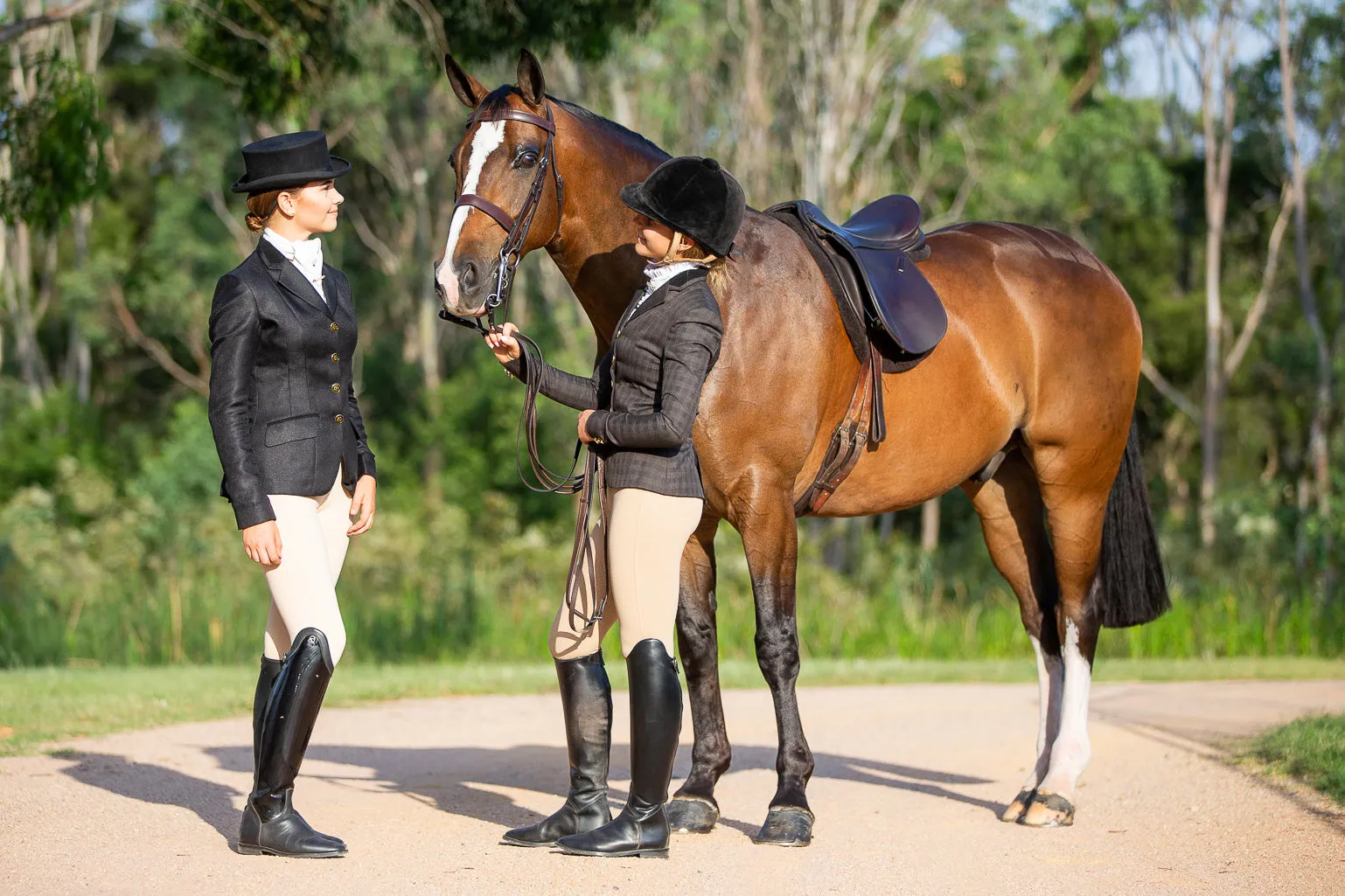 Youth Competition Wear - Hunter Competition Tights