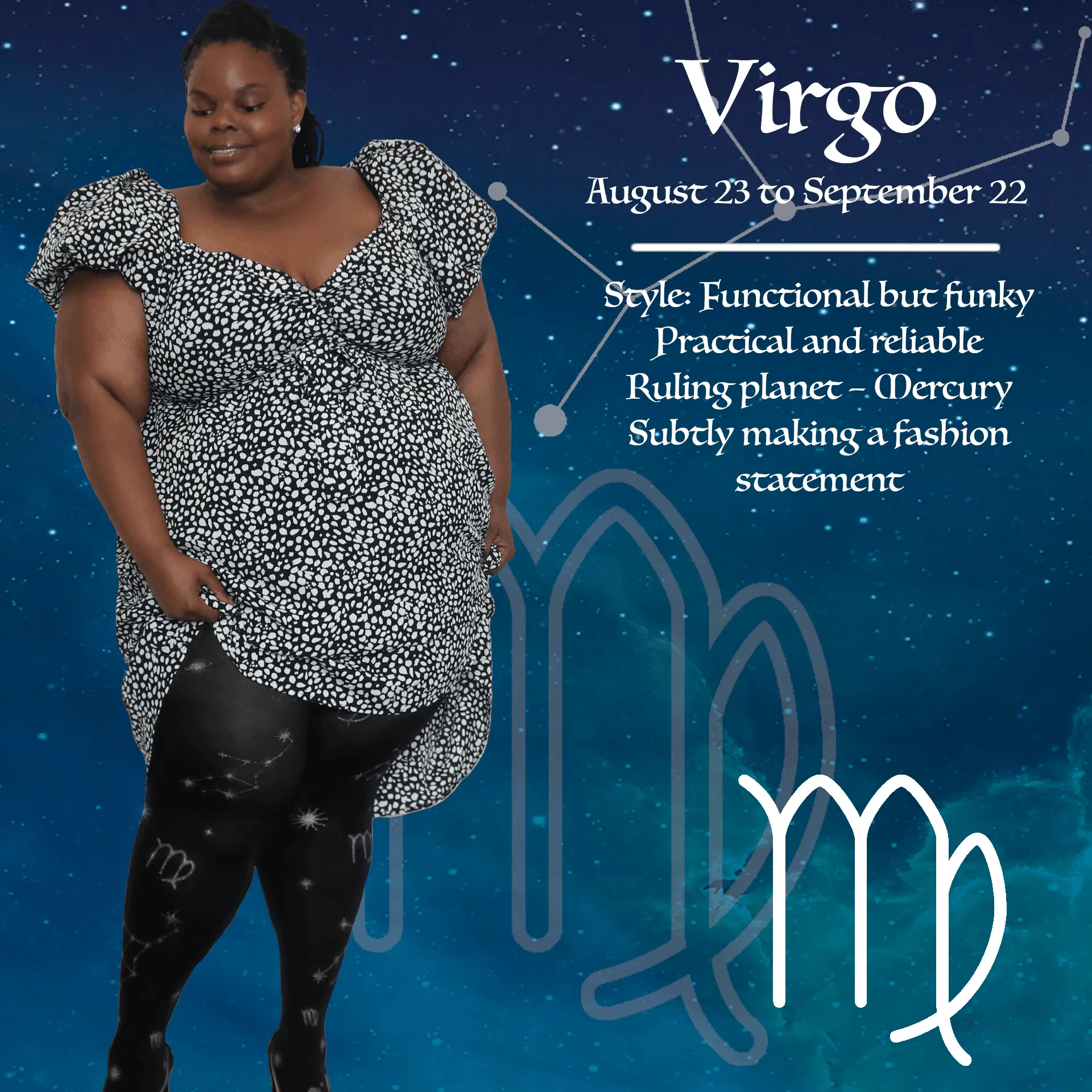 Zodiac Strumpfhosen - Virgo